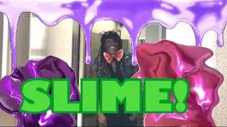 TK JOINS THE DLA AMETHYST CHEERLEADING SQUAD & KATIE FOR A SLIME PARTY