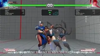 SFV- Ibuki Standing Medium Kick Target Combo Resets/Mixups