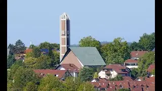 Matthäuskirche Backnang mit Glockenläuten