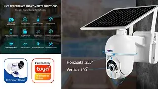 ภาพจากกล้อง วาตาชิ Solar Mini Speed Dome Camera รุ่น WIOT1028F-SOLAR