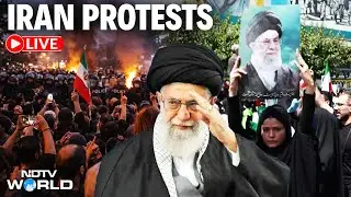 Iran Protests LIVE | Iran News LIVE | Iran Protests News | Donald Trump LIVE |Ayatollah Khamenei