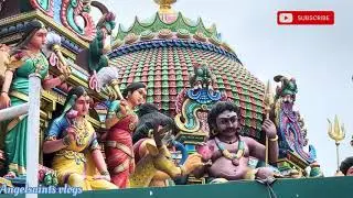 Walking Tour Chinatown  & Sri  Srinivasa Perumal Temple In Singapore /Hindu Temple #travel #hindu
