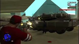 GTA San Andreas | Las Venturas Shootout & Rampage + 12 Star Escape