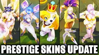 ALL PRESTIGE SKINS UPDATED 2022 | League of Legends