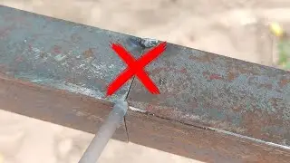 Few people know , how to weld strong joints on L angle iron | Thin metal welder
