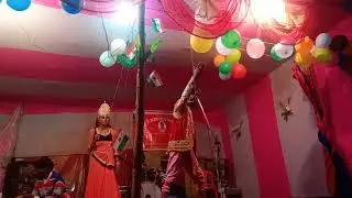 आजाद नाट कलपरिषद महथौर फुलपरास मधुबनि कंपनी बिंदेश्वर मलिक मनेजर योगेंद्र जी नाच जंगलि बादसा भाग2