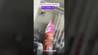 Softy ice cream machine ✅ #icecreamtime #icecreambar #icecreamshake #premiumkitchen #icecreamlove