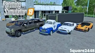 First Car Show Of The Season! | Duramax | Car Trailer | Homeowner Series | Farming Simulator 19