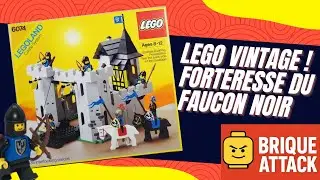 LEGO Vintage 6074 Forteresse du Faucon Noir 🏰 | Stop Motion Sp&eacute;cial nostalgie