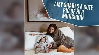 Amy Jackson Shares A Picture Of Her &lsquo;Chubby Chops&rsquo; Son Andreas And It Is All Things Cute | SpotboyE