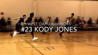 West Oahu Warriors F #23 Kody Jones Highlights 🔨
