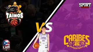 🎥Liga de Baloncesto Puertorrique&ntilde;a🇵🇷: Ta&iacute;nos de Jayuya 🆚 Caribes de Pe&ntilde;uelas🏀.