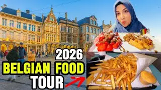 BELGIAN FOOD TOUR! (First Time in Ghent, Belgium)🇧🇪 | EXPLORING GHENT&rsquo;S FOOD & FESTIVE VIBES IN 2026