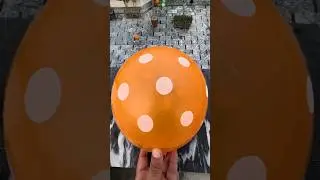 Orange Balloon Popped Before the Drop?! + Polka Dot & Purple Balloon Fall! 🎈😲