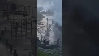 #Temp&ecirc;te #Benjamin #biarritz #storm : douche gratuite !