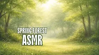 Spring Forest ASMR 🌿 Soft Wind & Birds for Deep Sleep | No Talking