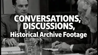 36 Classic TV Conversations & Discussions | Historical Archive Footage | Vintage Television