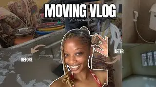 MOVING VLOG| Empty Apartment Tour| Unpacking and Arranging