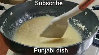 ਸੂਜੀ ਦੀ ਟੇਸਟੀ ਬਰਫੀ ਸਰਲ ਤਰੀਕੇ ਨਾਲ ਬਣਾਓ easy suji barfi recipe #barfirecipe @punjabidish