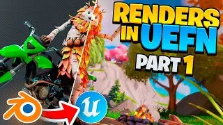 HOW TO Make 3D Renders and Thumbnails in UEFN Creative 2.0 - PART 1