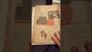 Antique 1936 Popular Science Magazine article on &ldquo;Television and Pocket Radios.&rdquo;