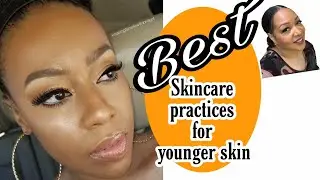 BEST SkinCaRe Practices for Younger Looking Skin (age 47)| Collab