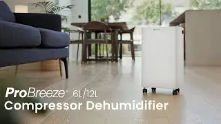 Pro Breeze 6L/12L Low Energy Compact Dehumidifiers