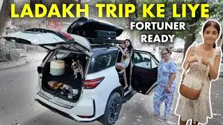 Ladakh Trip Ke Liye Fortuner Ready 😍