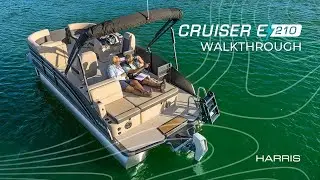 Electric Pontoon Boat Walkthrough | Harris Cruiser E210