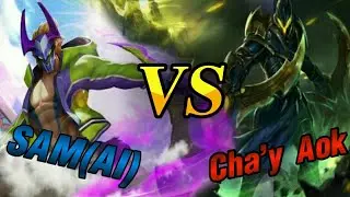 Rov:1v1 Nakroth  SAM(AI) vs Cha'yAok#.1