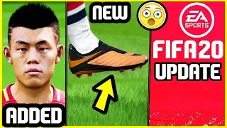NEW FIFA 20 UPDATE 17 - NEW FACE ADDED, NEW BOOTS, BUG FIX & MORE