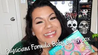 Physicians Formula Baby butter box review and testing it out🖤