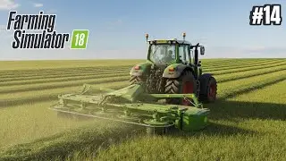 I Completed 1 Grass Filed | Farming Simulator 18 Day 14