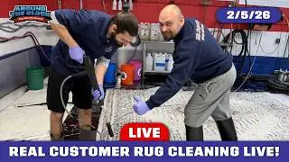 LIVE Rug Washing! #rugwashing #cleanwithme
