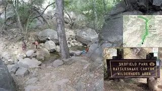 I Met This Interesting 80 Years Old Hiker at Rattlesnake Canyon Hiking Trail