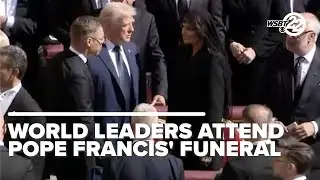 World leaders attend Pope Francis' funeral