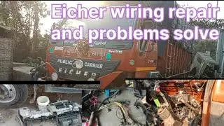 Eicher wiring repair and problems solve #automobile#autoelectrical#tophan technical blogger 