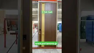 pivot door 3.5m #pivotdoors #doors #pivot #security #steeldoors #aluminium