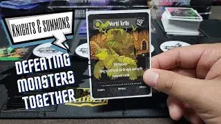 KNIGHTS & SUMMONS Role Playing card game ( Part 6) Defeating Powerful Monsters together!