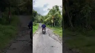 Satu satunya akses jalan #aksesjalan #jalanrusak