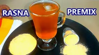 HOW TO MAKE RASNA PREMIX AT HOME/रसना प्रिमिकस