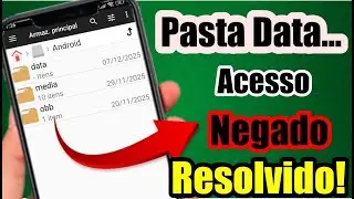 Como acessar a pasta data do android 15(pastas DATA E OBB)ZARCHIVER