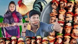 সুস্বাদু কাঁঠি কাবাব||একবার অবশ্যই ট্রাই করবেন||Chiken Kathi Kabab@Village Food India
