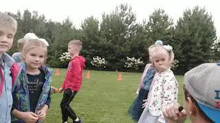 Тимбилдинг на  детском дне Рождения в Петрухино. ( Team building with kids)