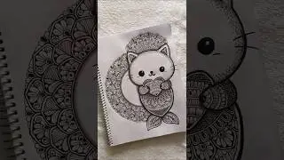 Day 28 - Easy Mandala Art Tutorial #mandala #mandalaart #easy #drawing #art #zentangle #zen