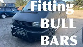VW Camper Bullbars fitting