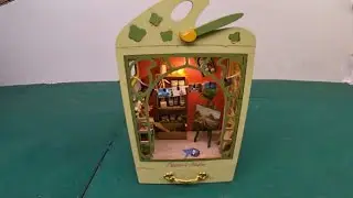 DIY Curiosity Cabinet Painter's Atelier Crafts & Co Magasin Action