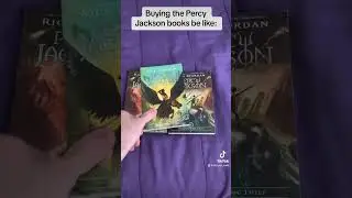 Покупка книг о Перси Джексоне может быть похожа на: