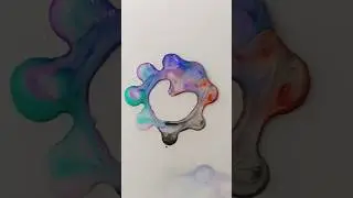 mix colour drops #shorts#watercolor#drop#art#colors#drawing#viral#asmr#satisfying#easy🫧💧