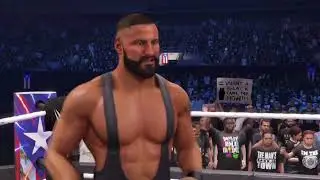 WWE 2K24 | Полный матч: Брон Брейккер против Сета Роллинза